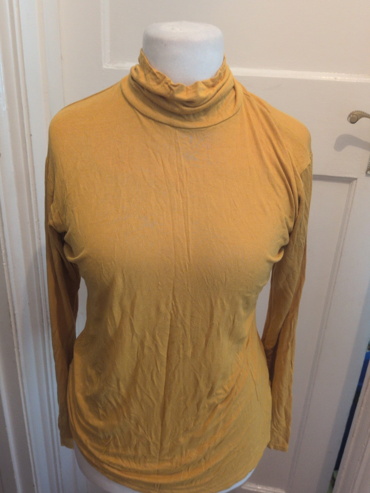20/22 Mustard Long Sleeve T-shirt High Neck