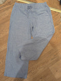 Ladies Cotton Traders Size 14 Blue Elasticated Trousers