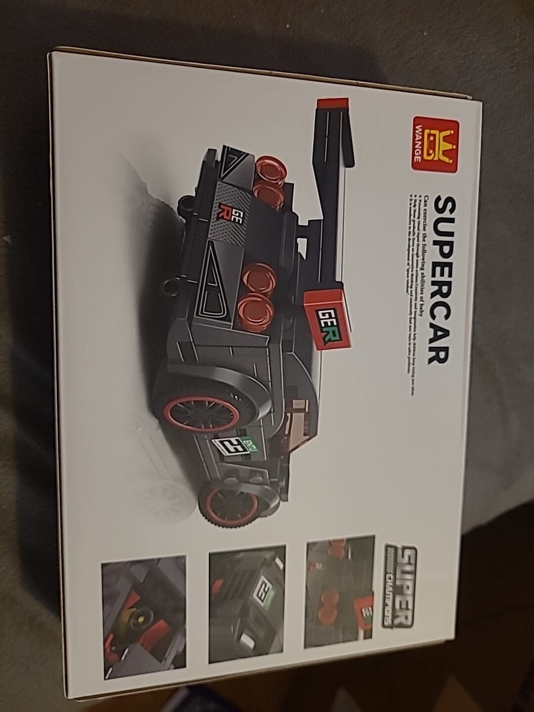 Brand New Wange 166pcs Super Car