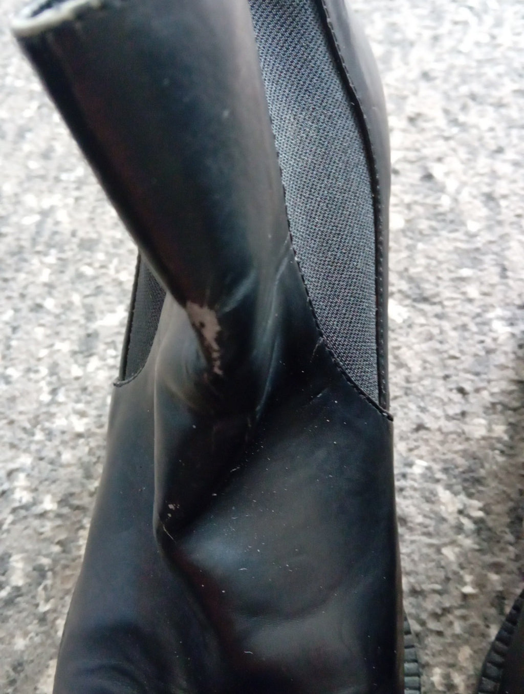 Ladies Black Boots Carvela Kurt Geiger Size 4 Free Delivery