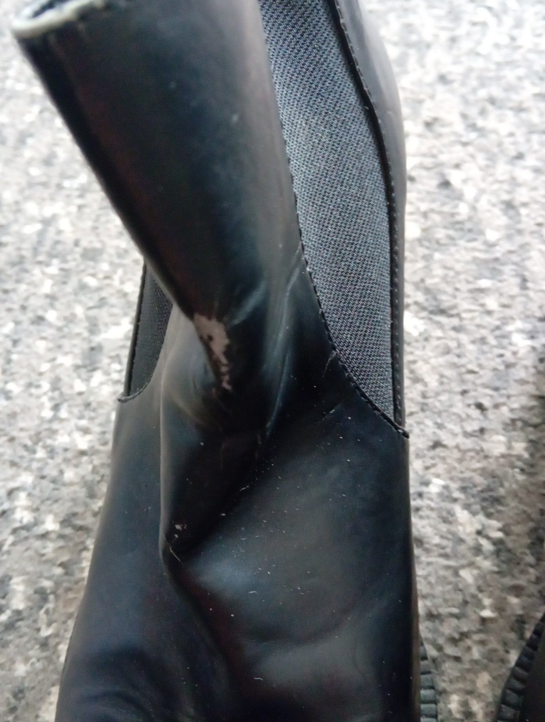 Ladies Black Boots Carvela Kurt Geiger Size 4 Free Delivery