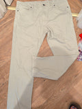 Marks And Spencer 42/31 Natural Straight Leg Jeans
