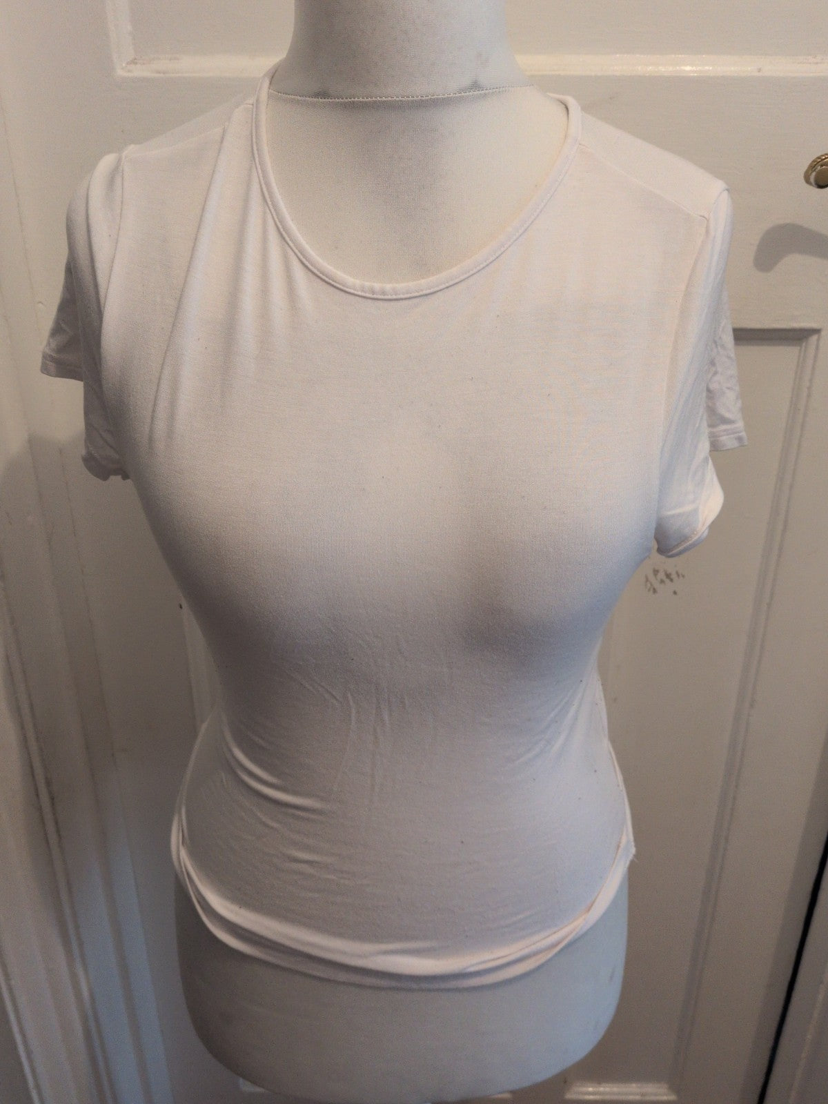 Weekday Medium White Short Sleeve T-shirt