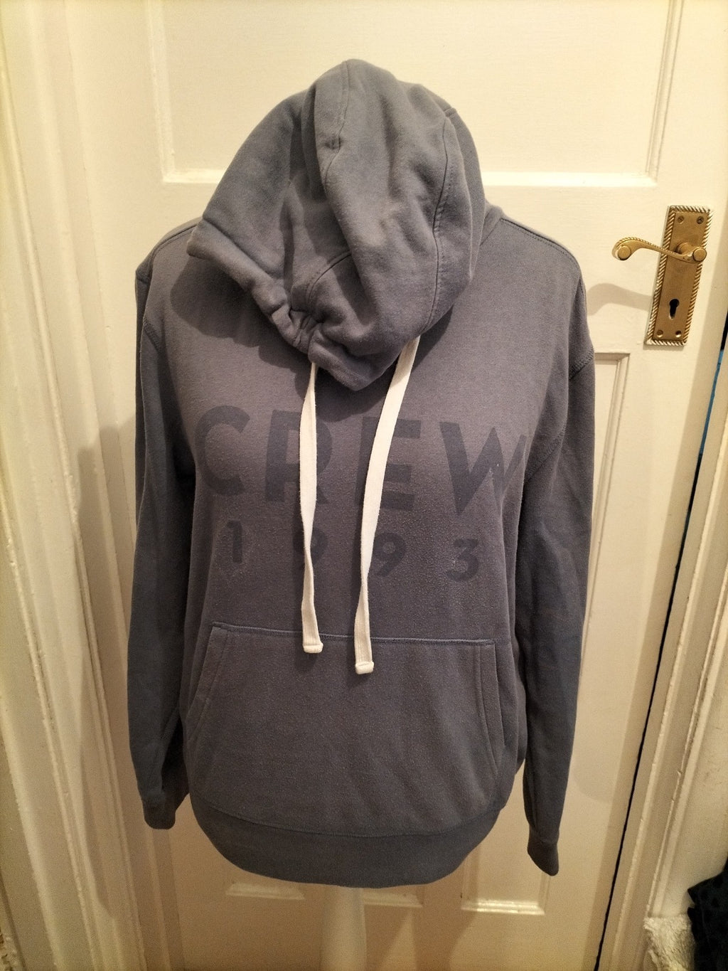 Crew Clothing Medium Navy Pullover Hoodie
