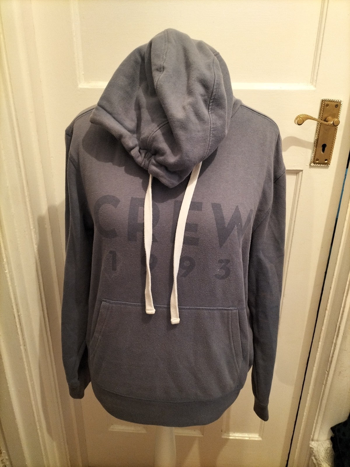 Crew Clothing Medium Navy Pullover Hoodie