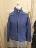 Ladies Size XL Bluey Purple Zipped Jumper