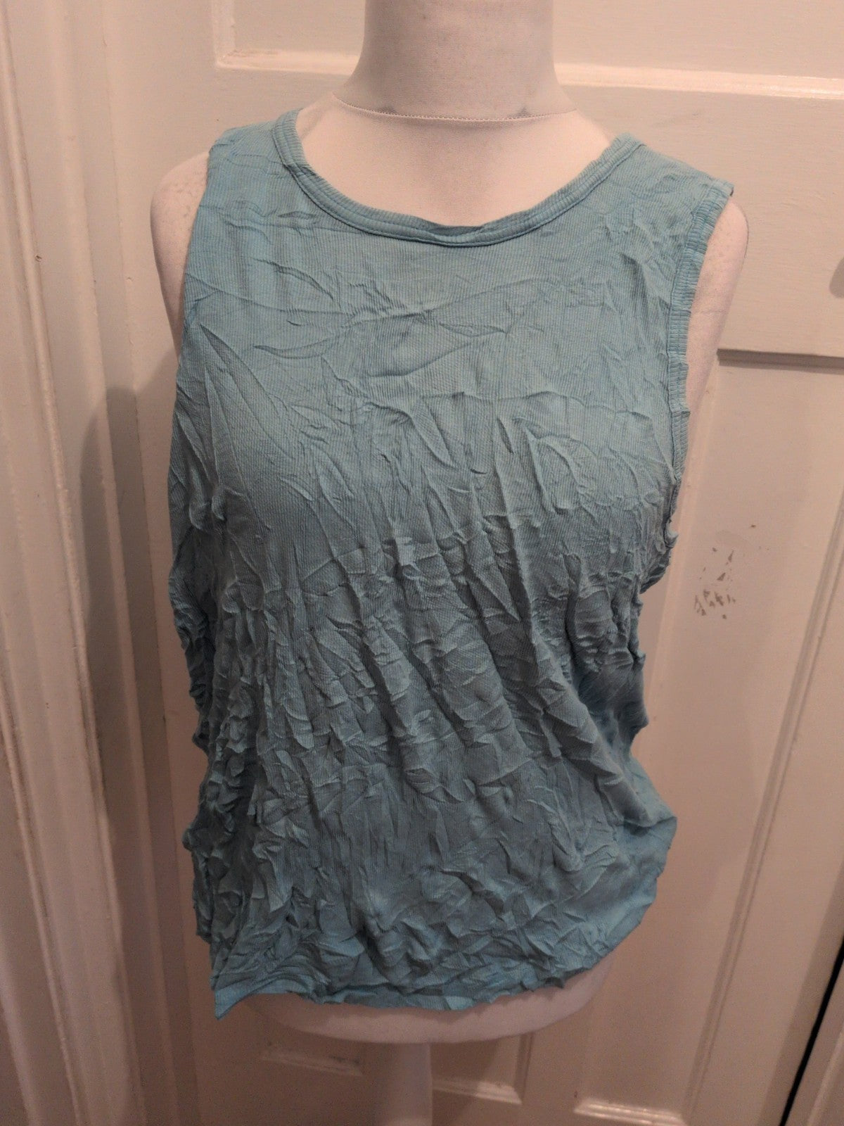 F&F Med Aqua Sleeveless T-shirt Ladies