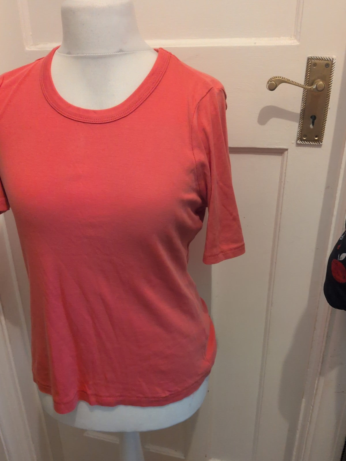 Tu Woman 16 Pink Round Neck Short Sleeve T-shirt