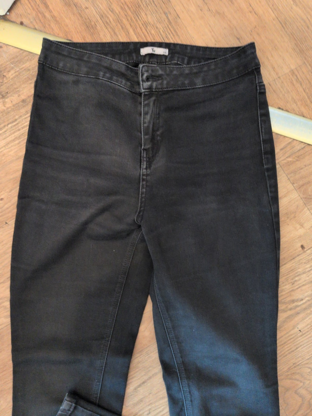 Ladies Tu Size 12L Black Jegging