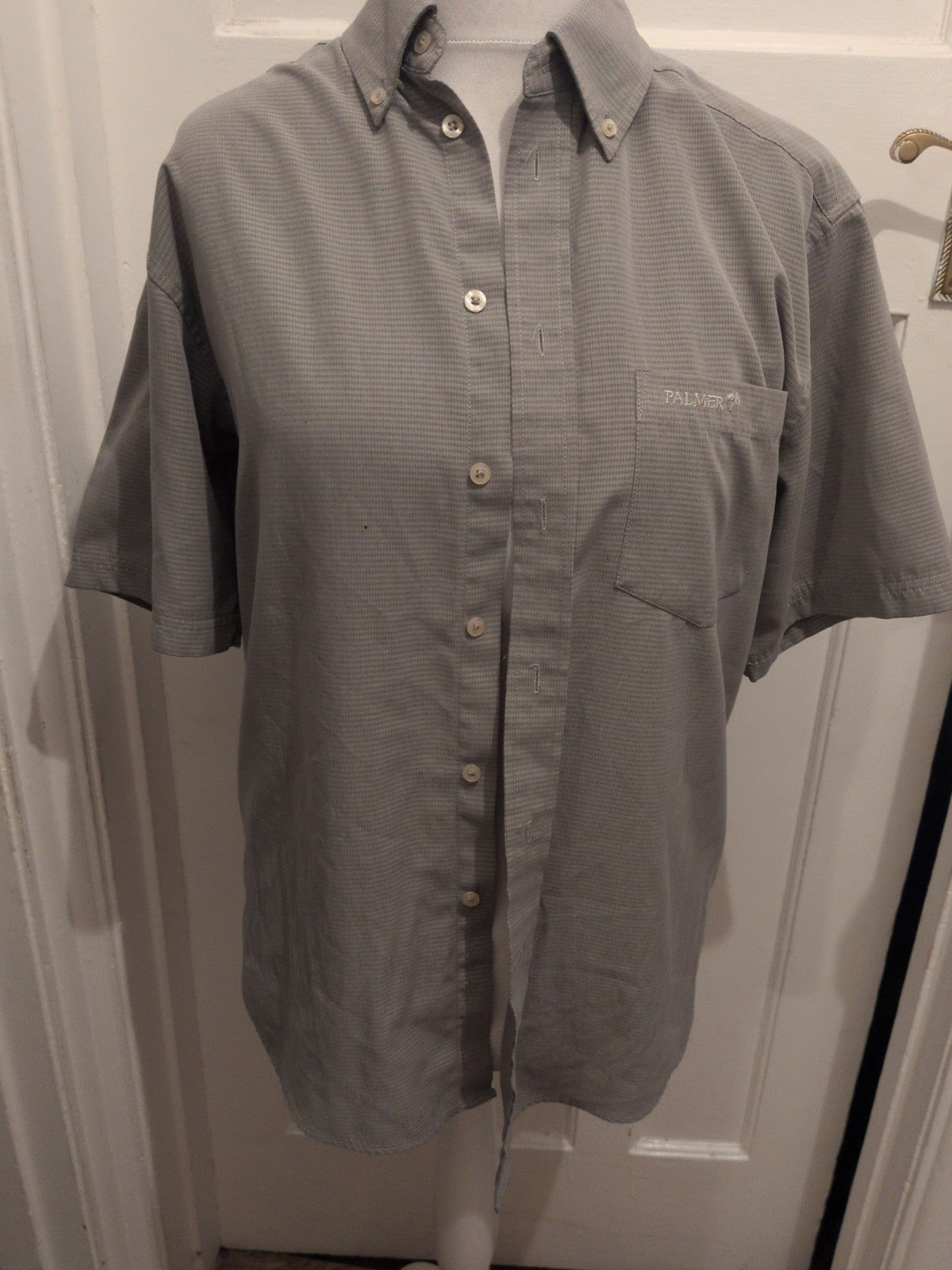 Arnold Palmer Small Pale Green Short Sleeve Shirt
