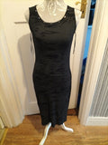 Ladies Primark Size 8 Black Sleeveless Dress