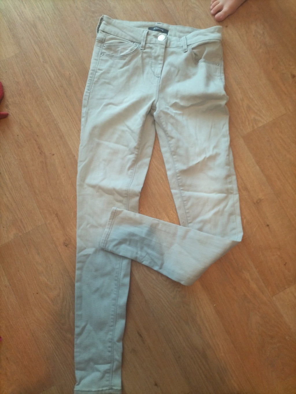 Ladies M&S Size 6 Light Grey Jeggings