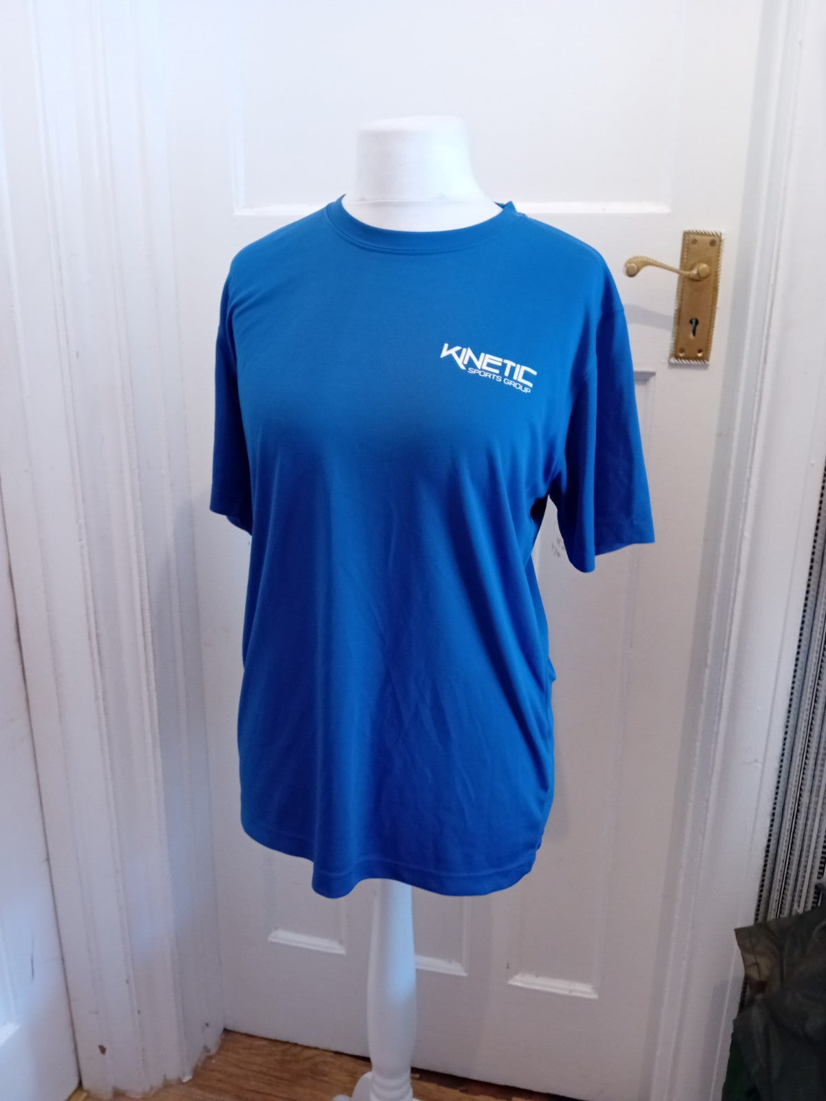 Just Cool Large Blue Print Short Sleeve T-shirt