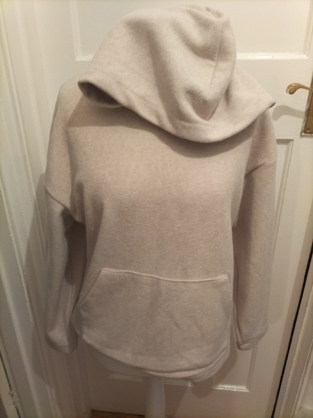 Nutmeg 14 Beige Heavy Pullover Hoodie