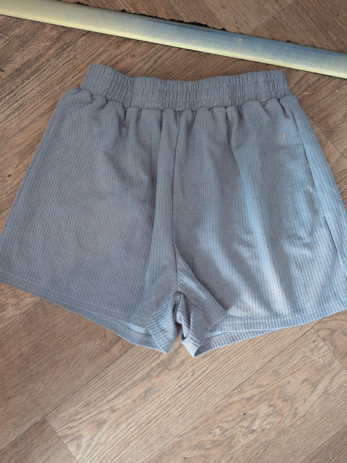 Shein Large Grey Elasticated Culotte Shorts