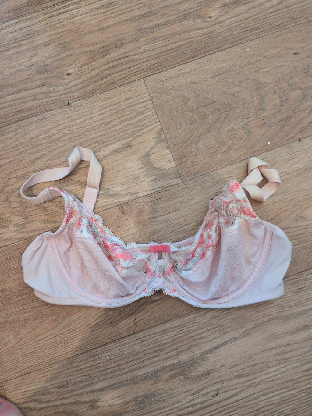 Marks And Spencer 32B Pink Un Padded Wired Bra