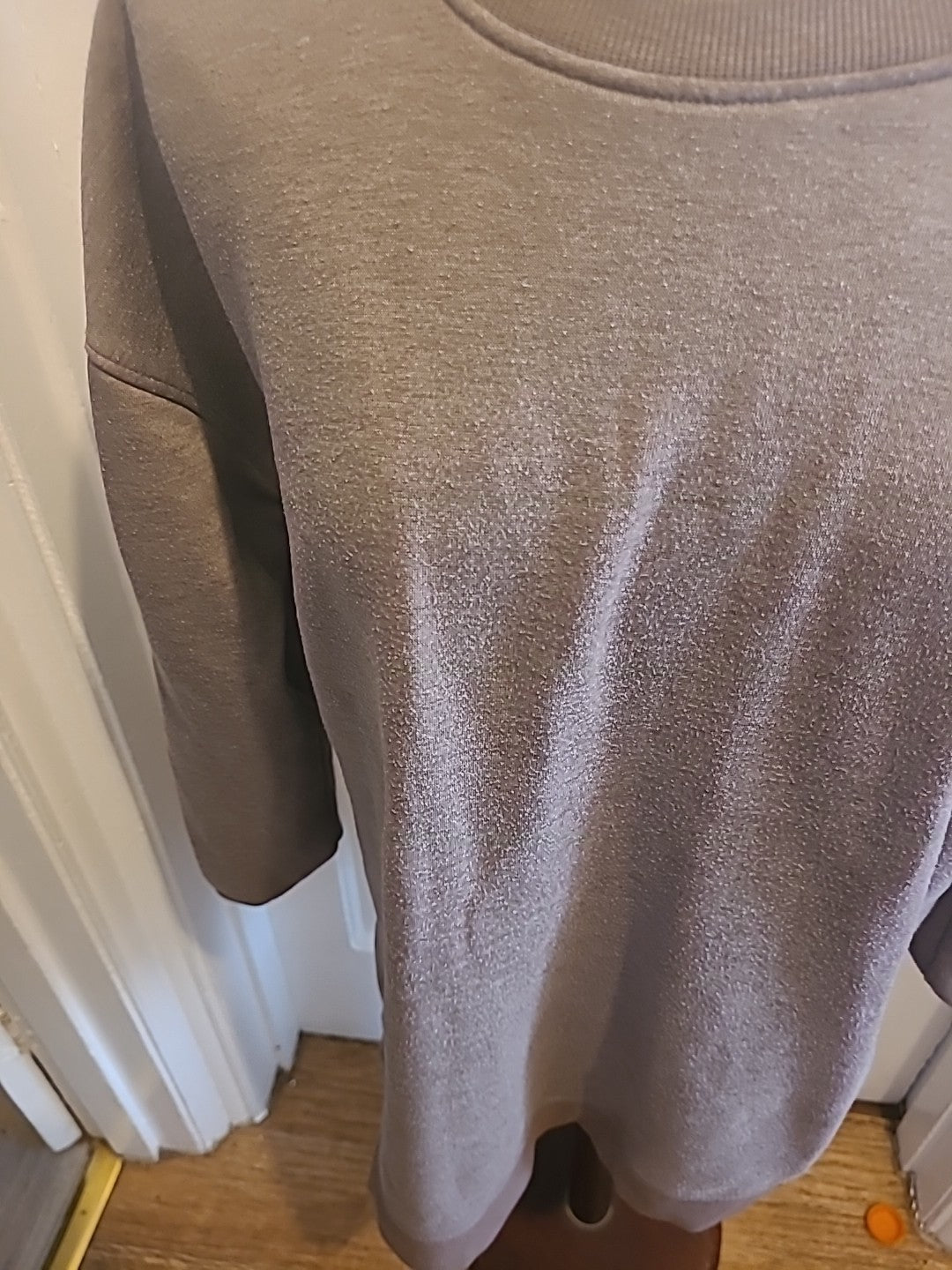 Mens Papaya Medium Brown Long Sleeve Jumper