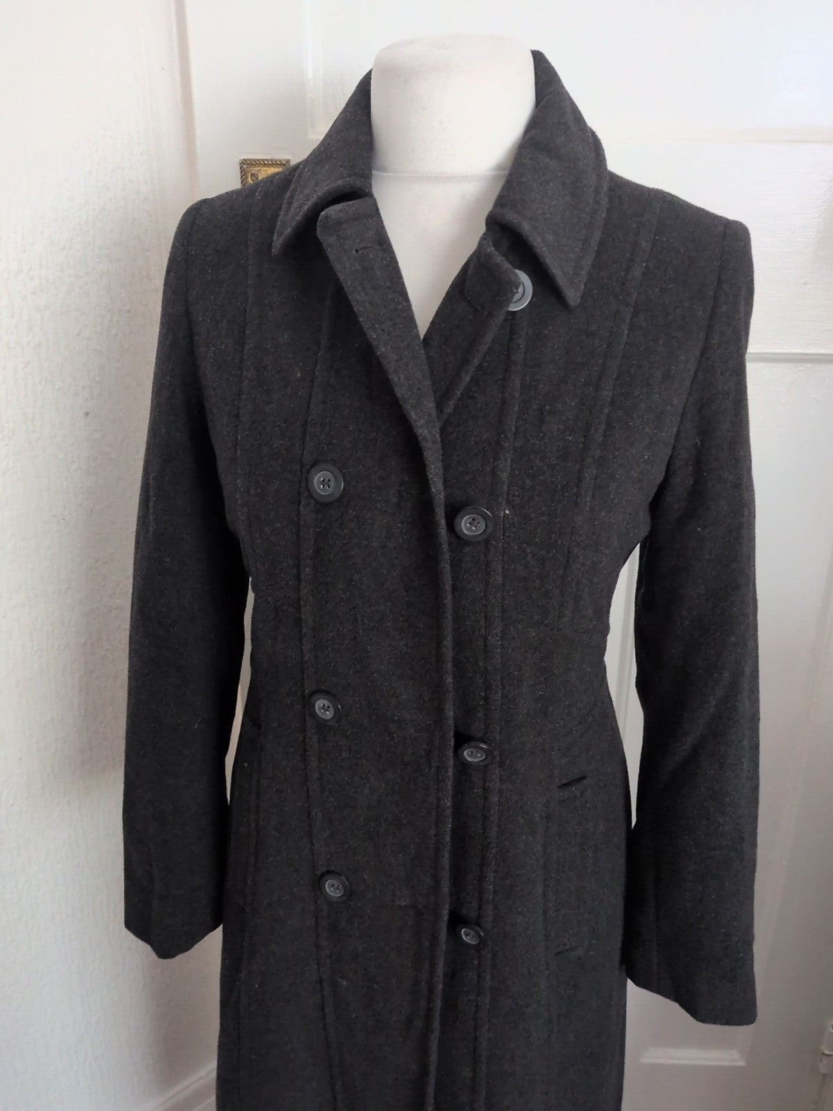 Platinum 10 Dark Grey Long Length Lined Jacket