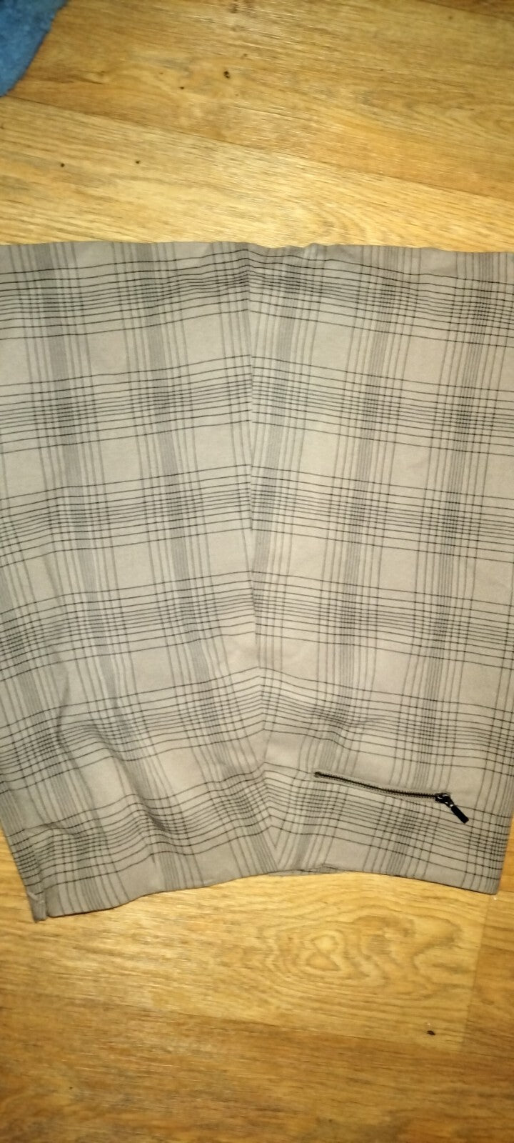 Ladies Marks And Spencer Size 12 Brown Lined Mini Skirt