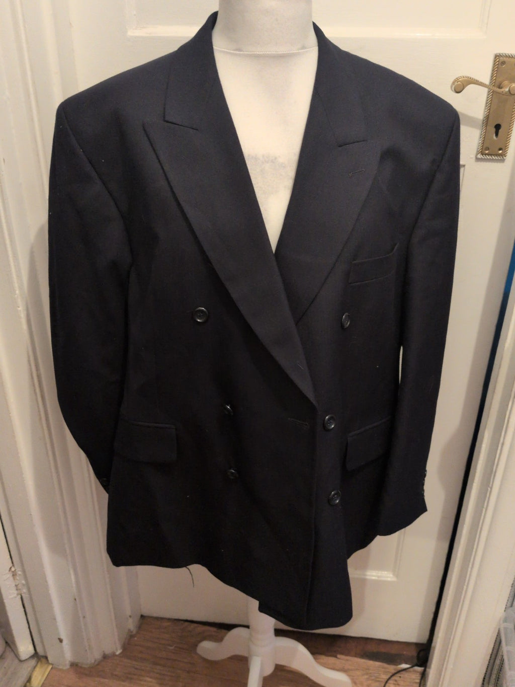 Scott 46R Navy Suit Jacket