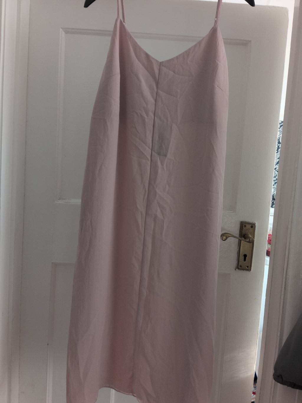 Brand New New Look 12 Mink Sleeveless Strappy Midi Dress