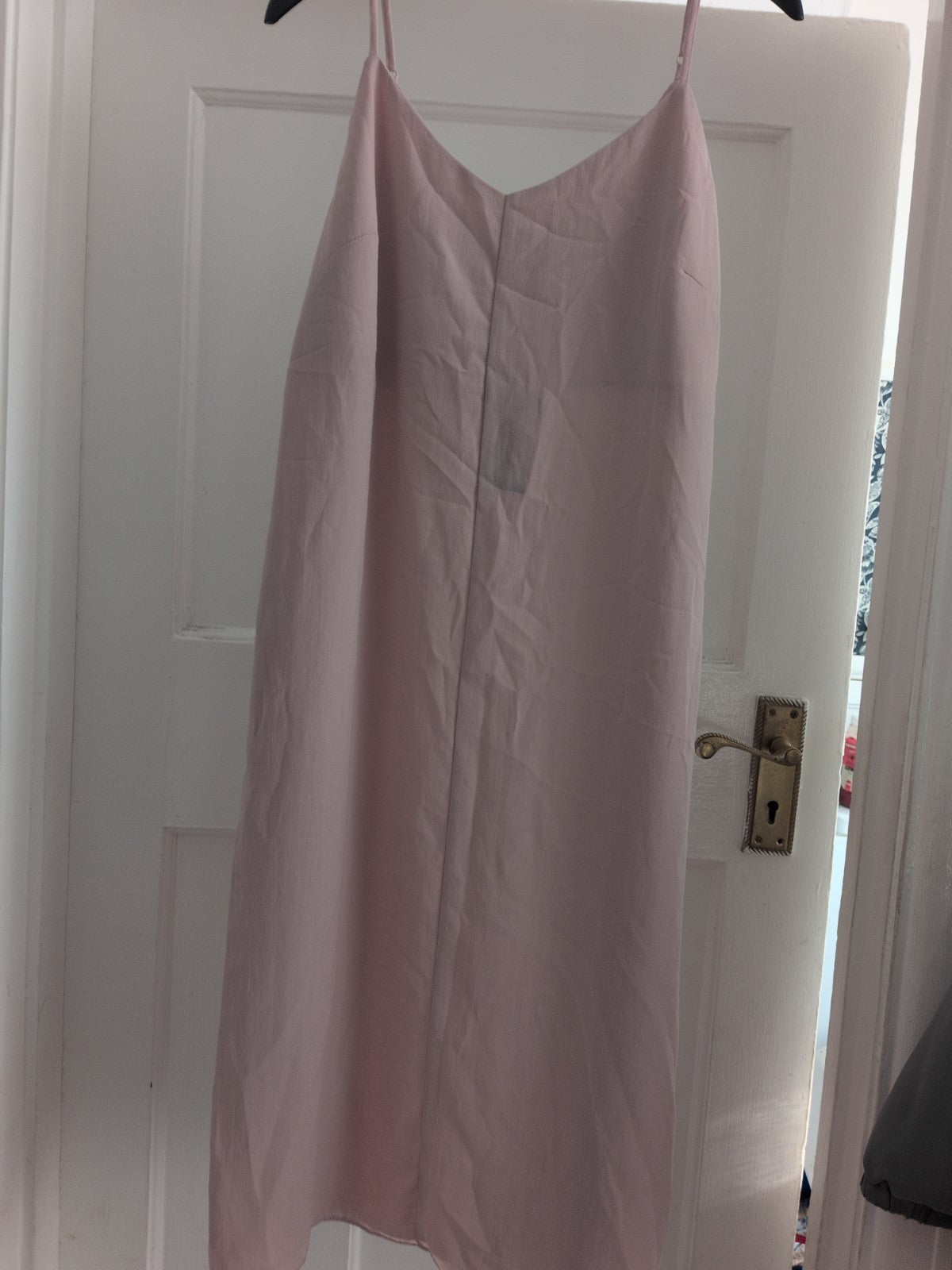 Brand New New Look 12 Mink Sleeveless Strappy Midi Dress
