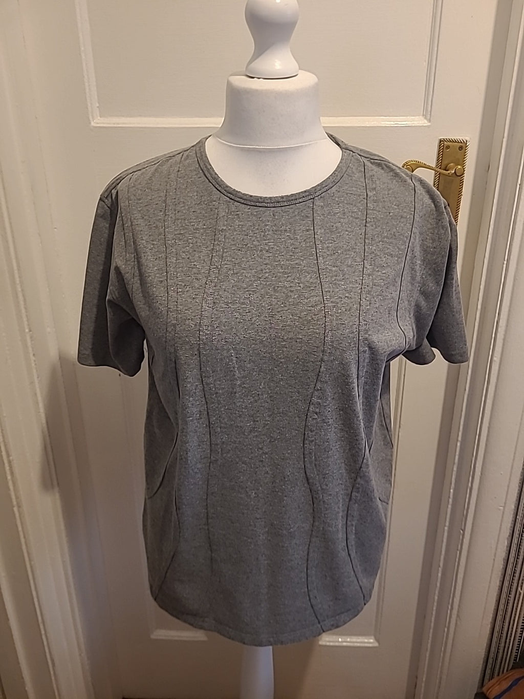 Mens Duke Size XL Grey Short Sleeved Tshirt