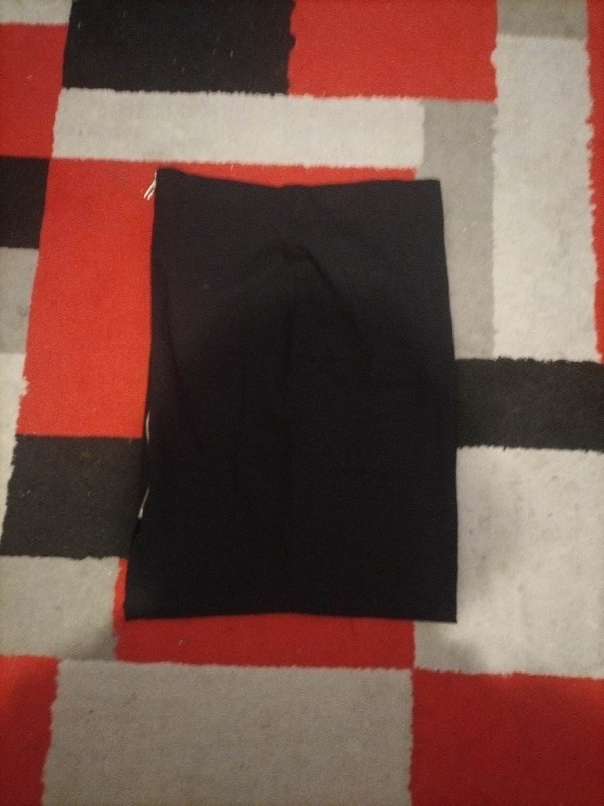 Ladies Primark Size 14 Black Side Zip Pencil Skirt