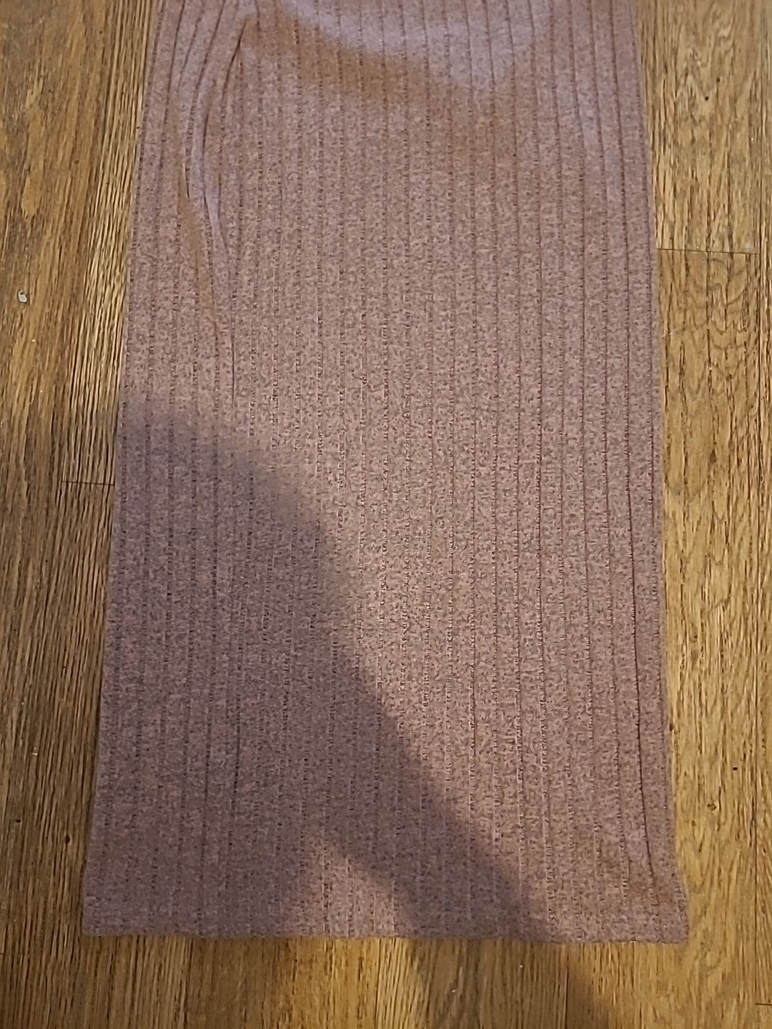 Ladies size XL pink shaded fleck elasticated ribbed pencil skirt