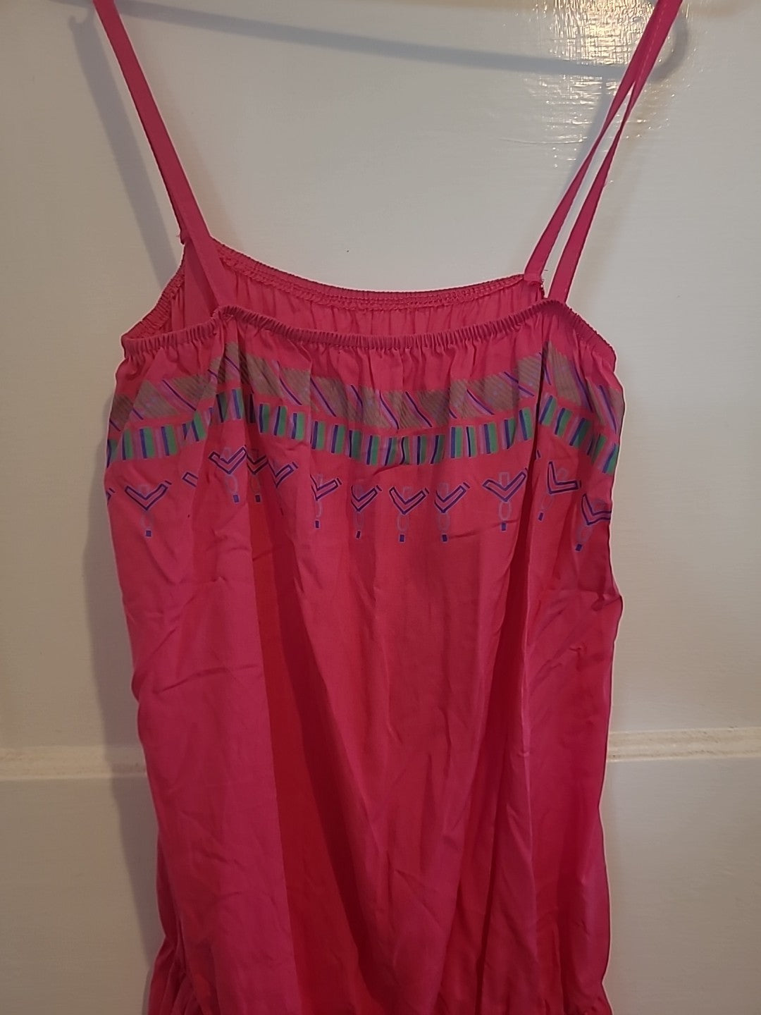 Ladies Size Medium Pink Sleeveless Playsuit