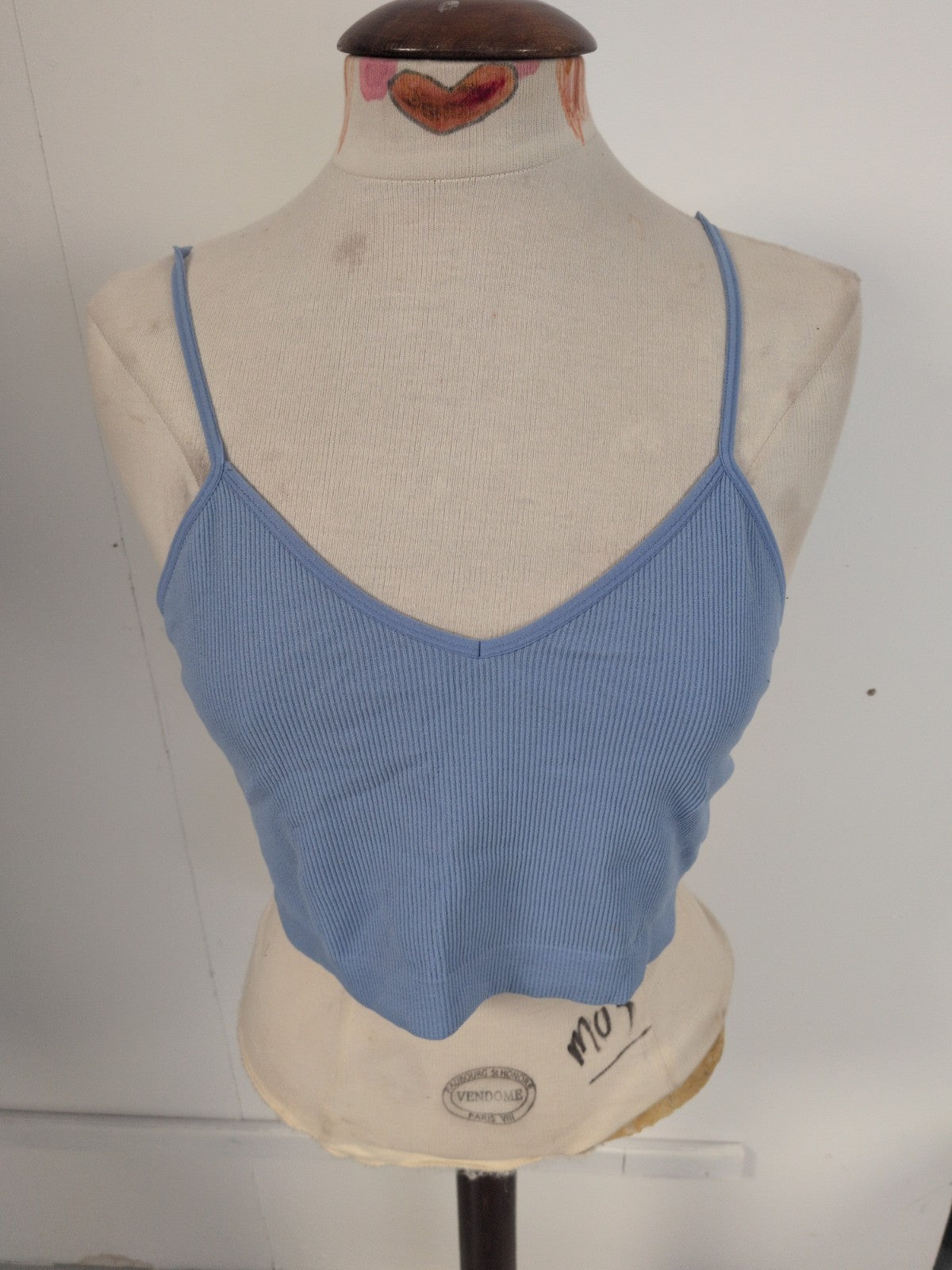Primark 14-16 Blue Sleeveless Bralette