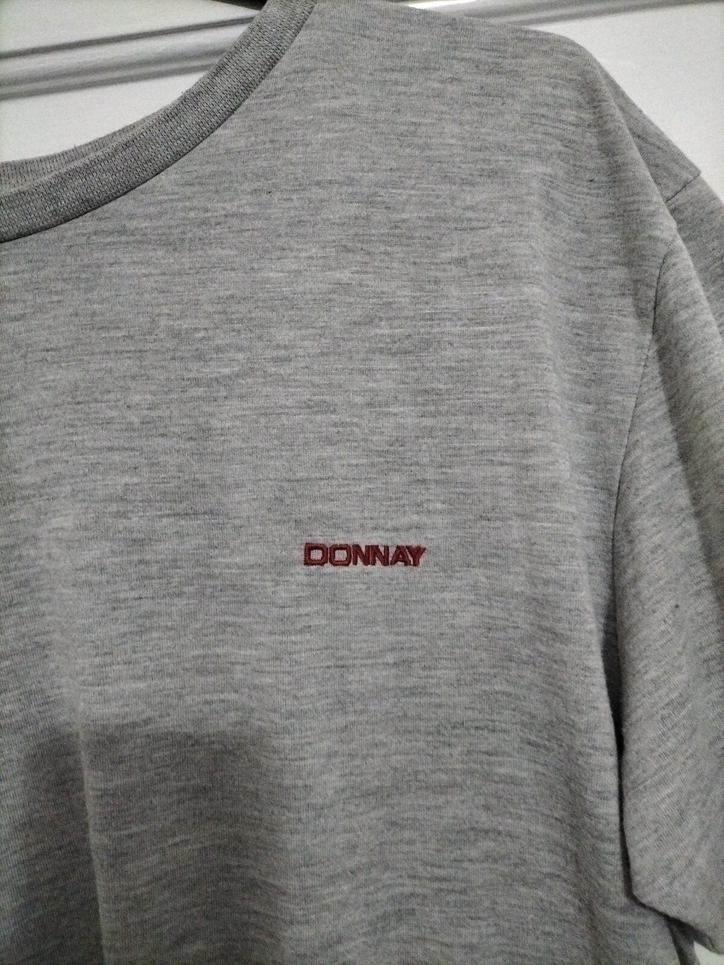 Mens Donnay Size Medium Grey Short Sleeved T Shirt