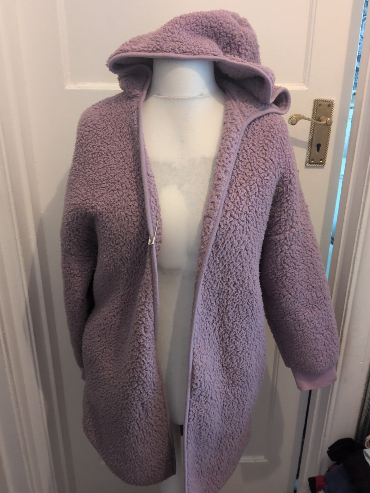 Duvet Days Medium Purple Dressing Gown
