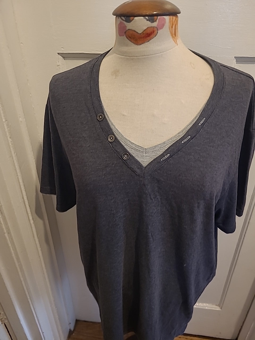 Mens Next Size XL Dark Grey Short Sleeved Tshirt