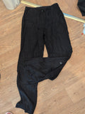 F&F 10 Black Elasticated Trousers