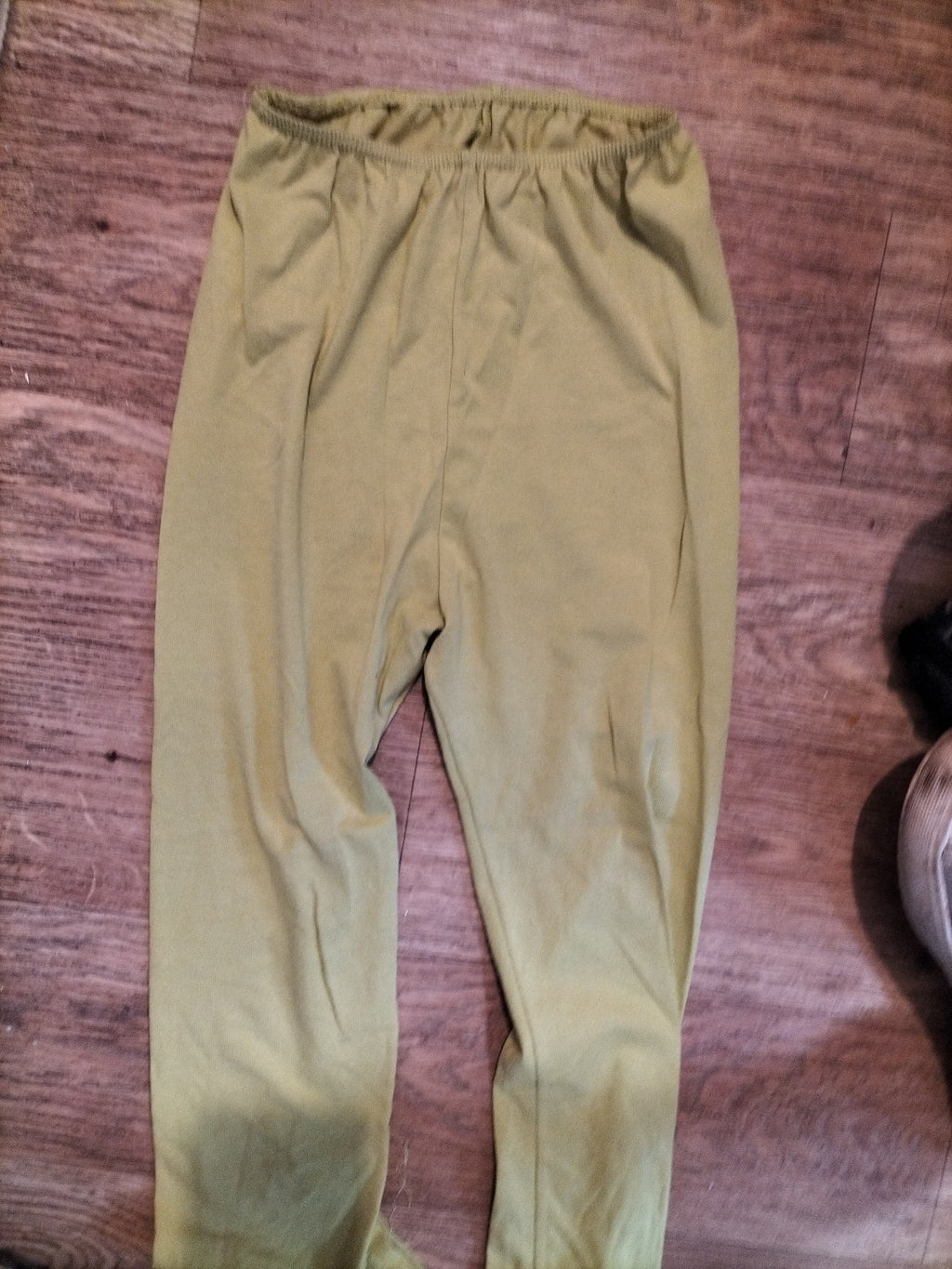 Girls Age 10 Years Yellow Sports Leggings