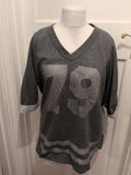 Rainbow 44/46 Grey Print Pullover Jumper