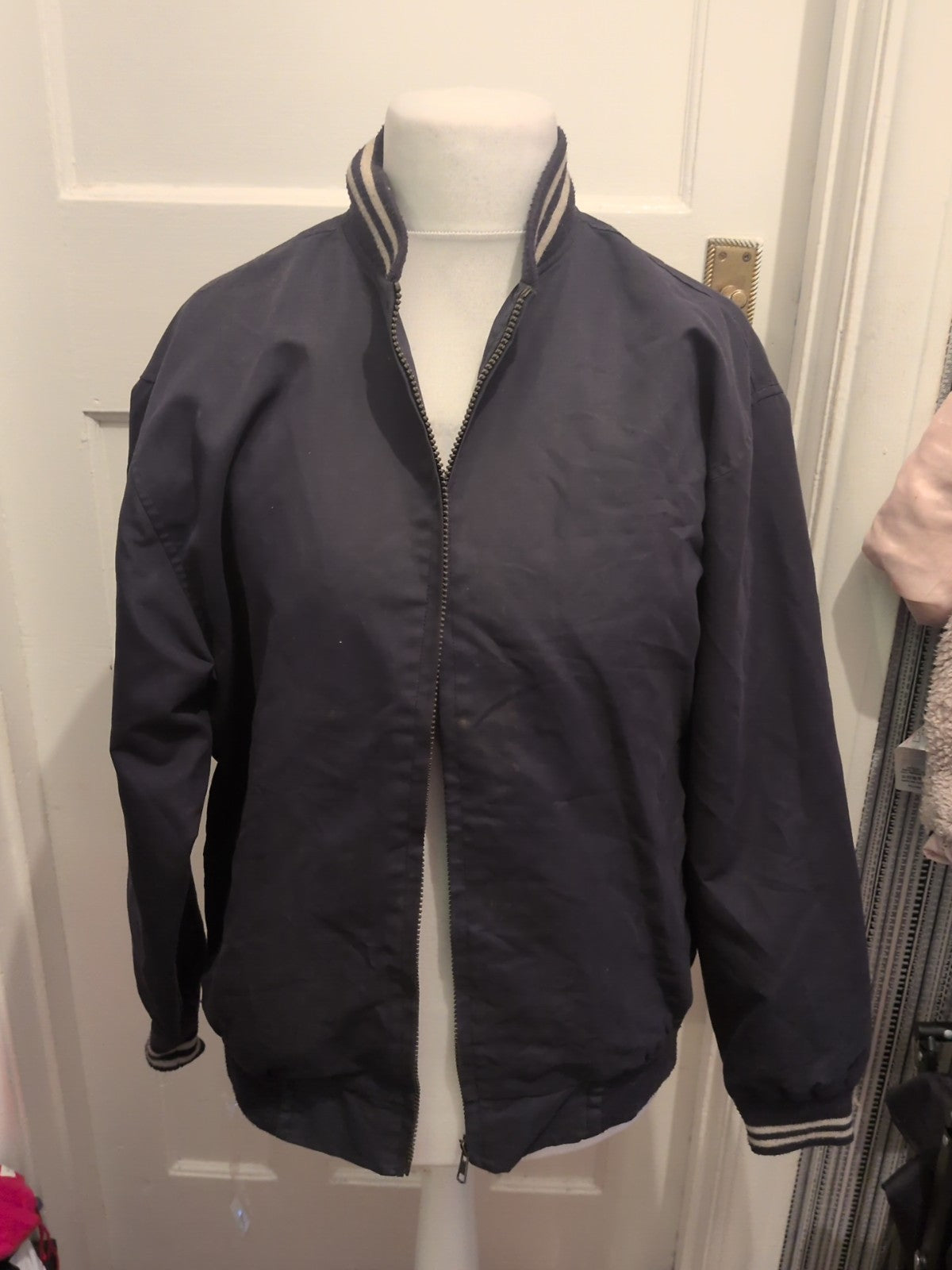 Magneto Golf Medium Navy/Black Full Zip Jacket