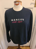 Mens Size Medium Navy Mango's Pullover Jumper