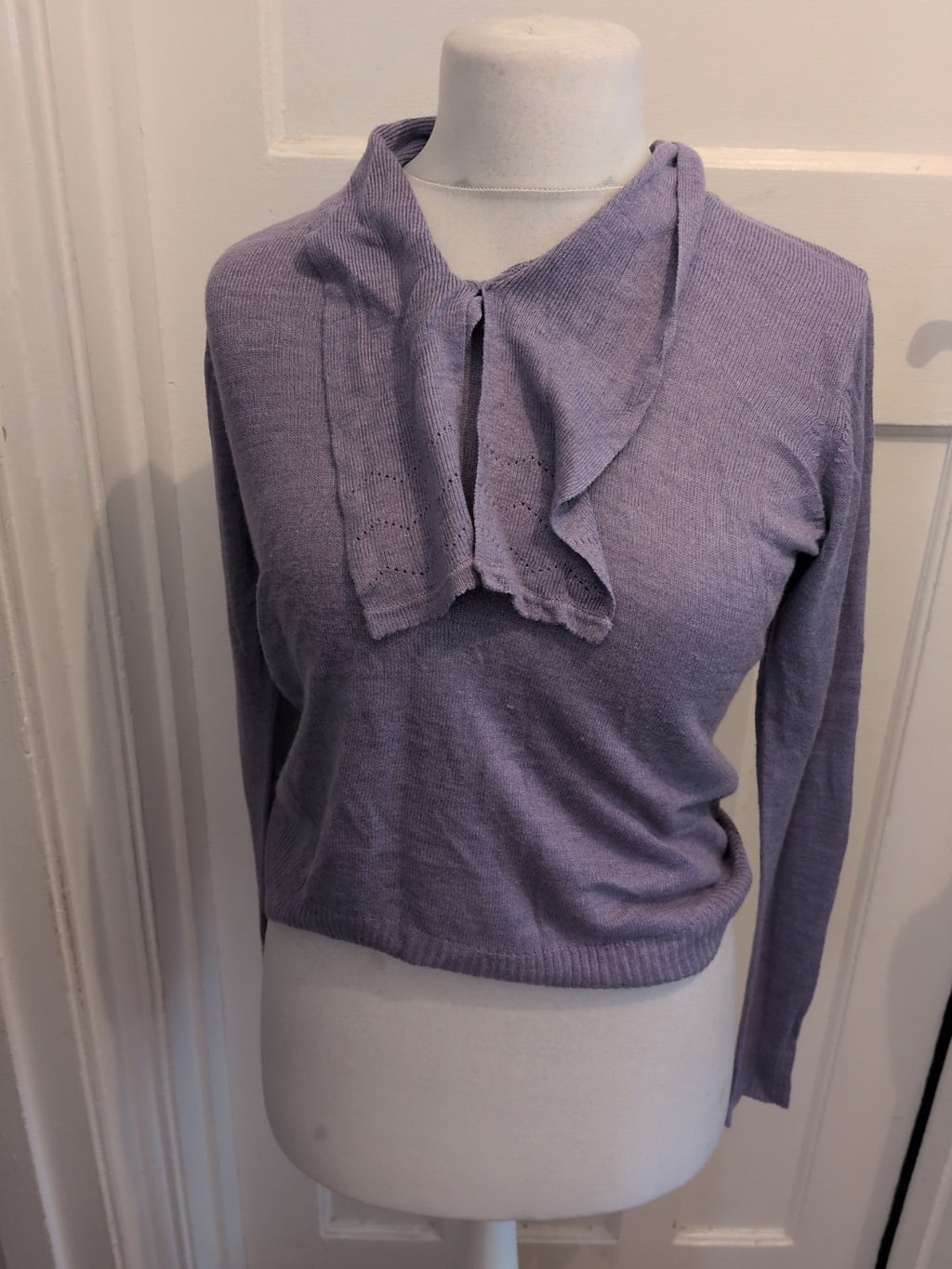 Honor Millburn 10-12 Purple Collared Jumper