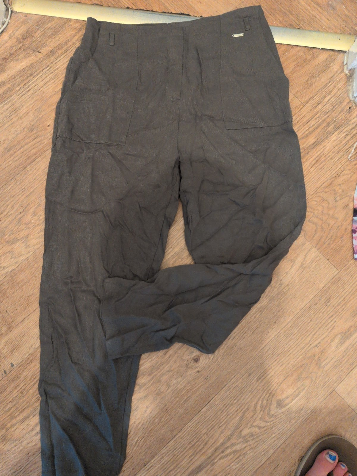 Per Una 12 Short Khaki Trousers