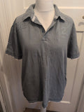 Tu XL Grey Short Sleeve Polo