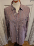 Mens Rivers Size Large Red Check Long Sleeved Shirt