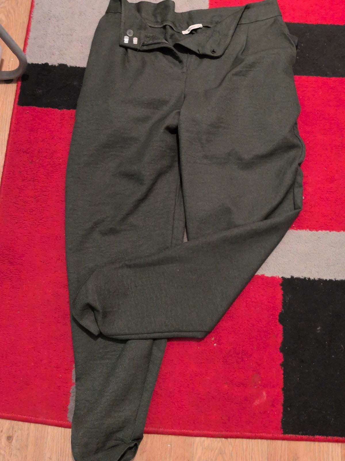 Ladies Tu Size 14L Dark Green Trousers