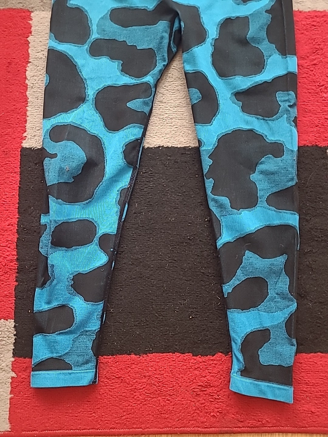 Ladies Ski&Snow Size Medium Blue Black Leggings