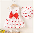 Brand New Torbayclothingco Girls 3-4 Years Red Dress With Hat
