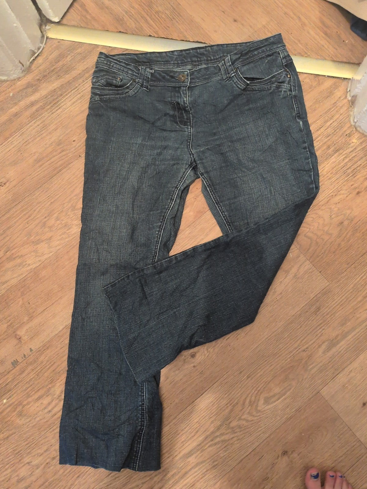 BHS 14 Denim Straight Jeans