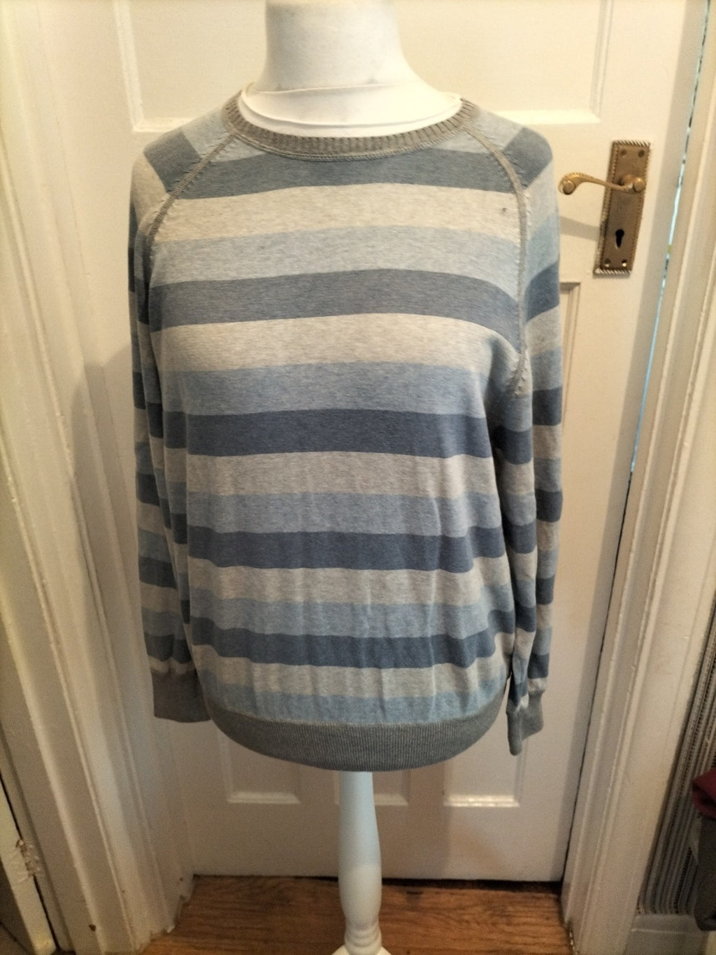 Mens Next Size Medium Blue Toned Pullover Jumper