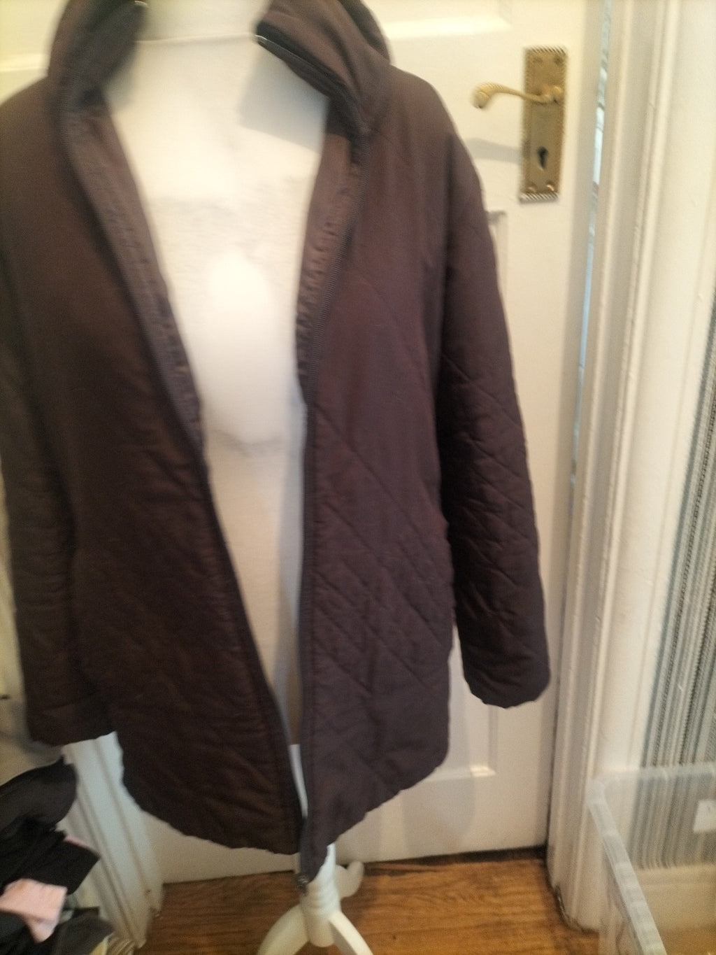 Ladies Claire Neville Size 14-16 Brown Jacket