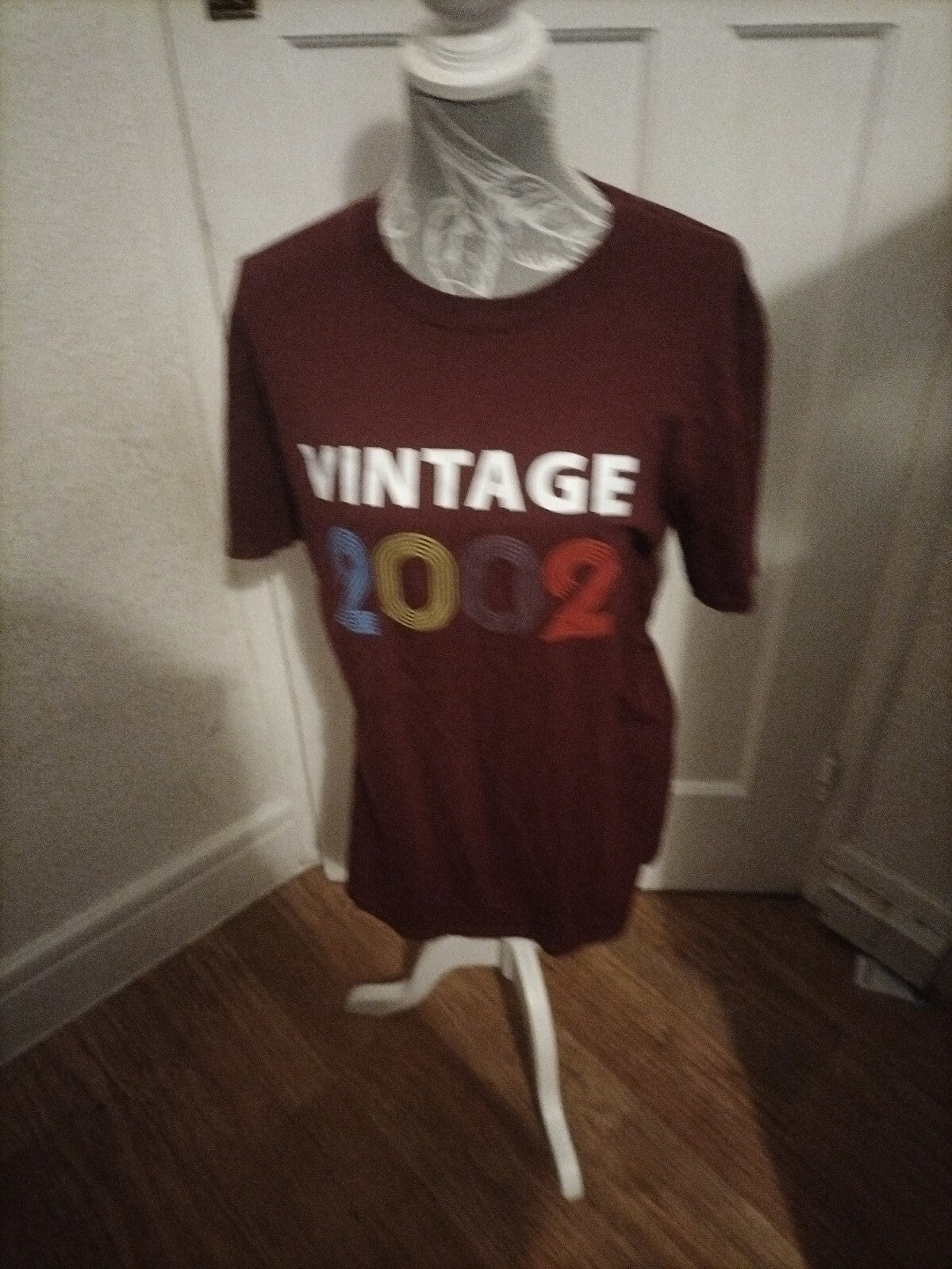 Mens Gildan Size Medium Burgundy Tshirt